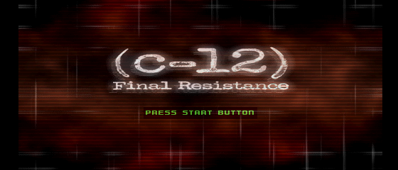 C-12: Final Resistance Title Screen